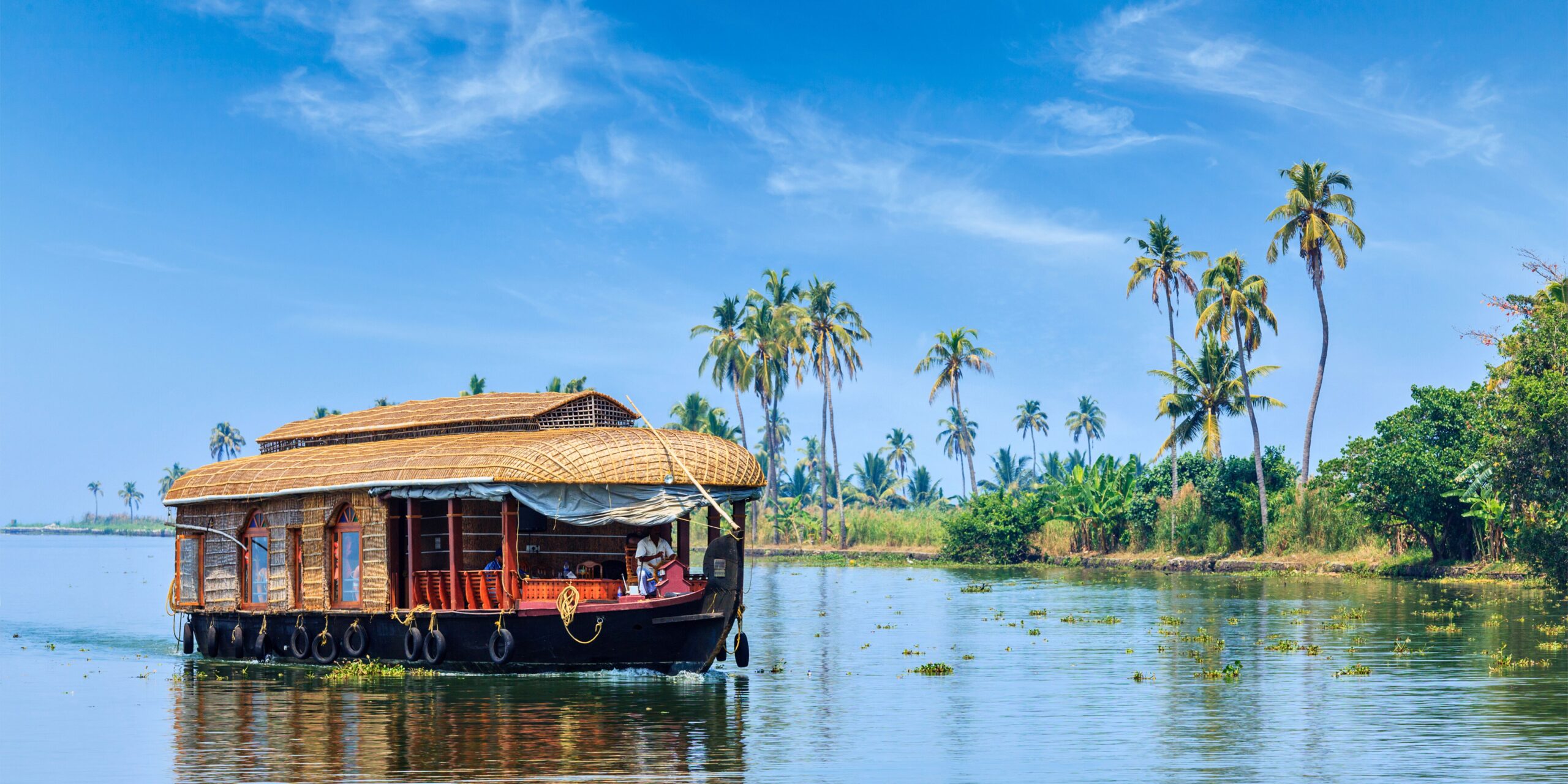 Découvrir les backwaters en bateau, une activité incontournable du Kerala