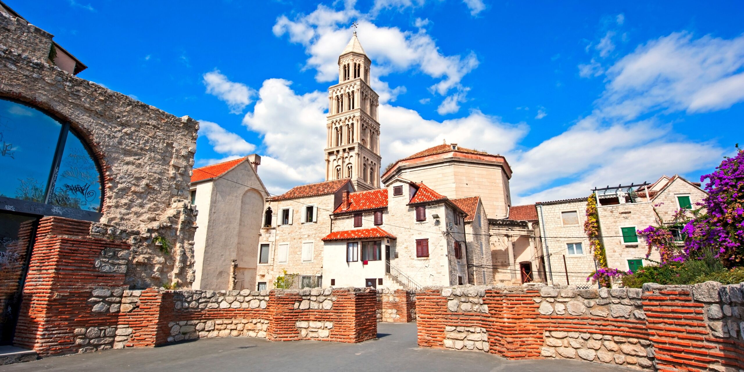 L'incontournable palais Dioclétien de la ville de Split en Croatie
